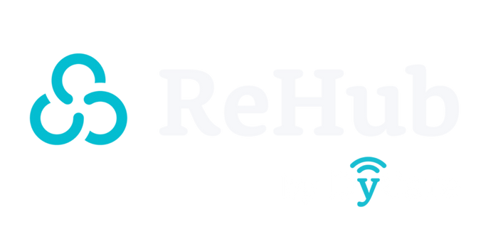 White Logo ReHub by Dycare