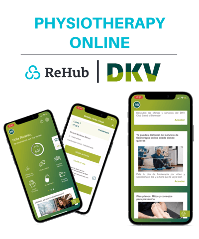DKV Physiotherapi online with rehub